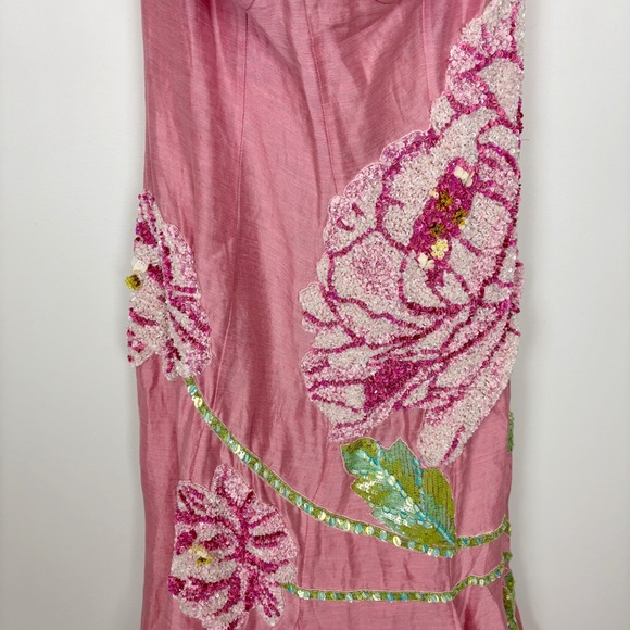 LA FUORI Petaleeza Corset Gown in Peony Size S - Picture 3 of 13